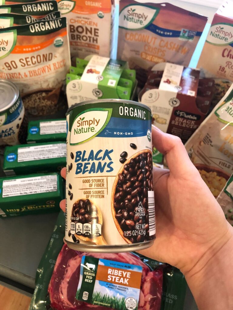 organic black beans