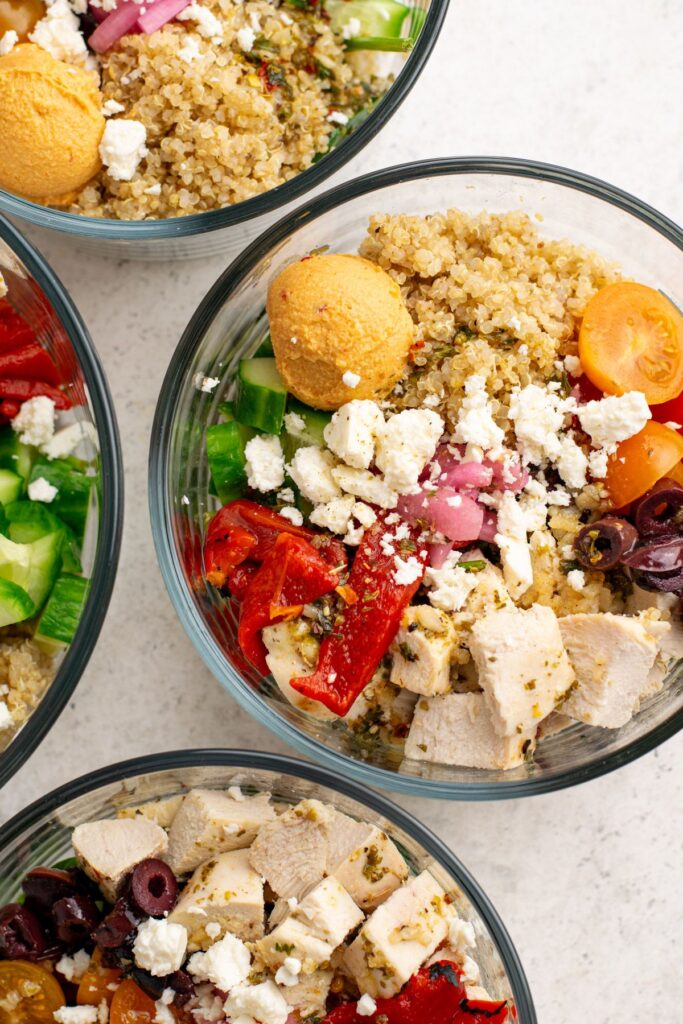 mediterranean bowl meal prep