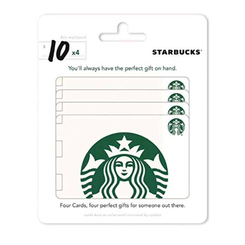 starbucks gift cards