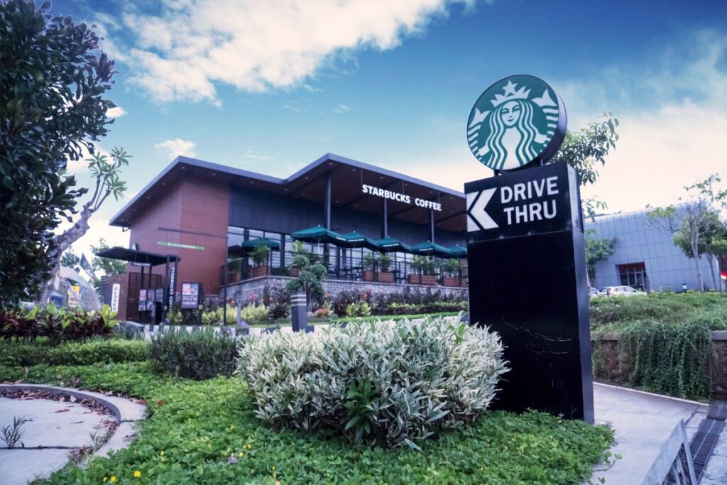 a starbucks location