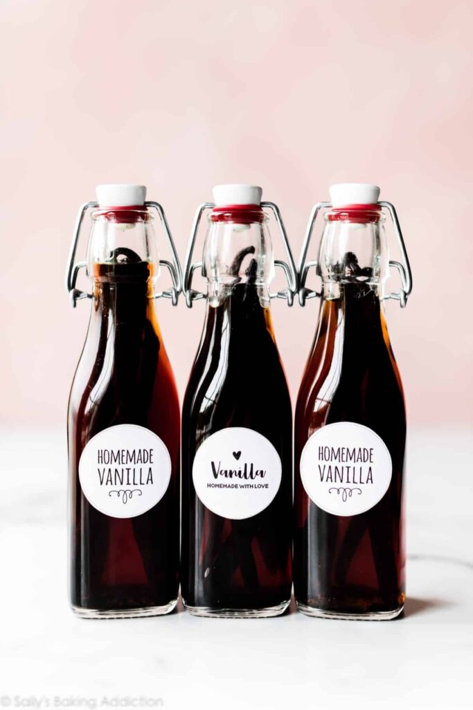 homemade vanilla extract