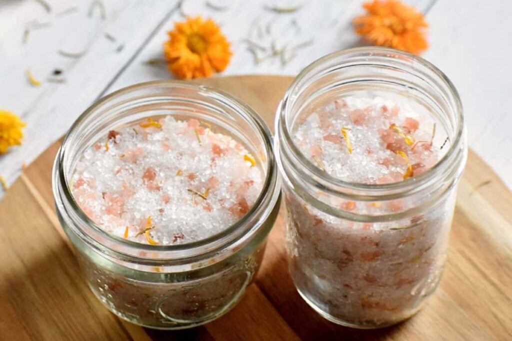 homemade bath salts